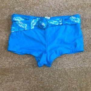 Marina West Belted Swim Shorts